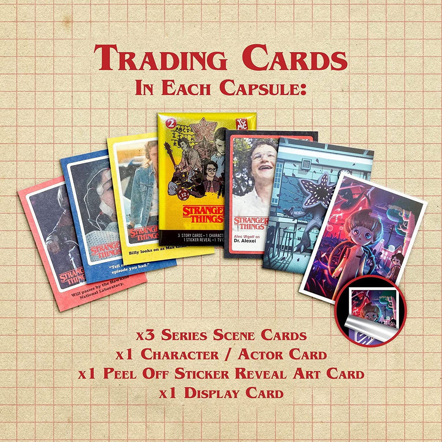 Stranger Things Upside Down Capsules 4-Pack Combo (Ship Only To U.S.)