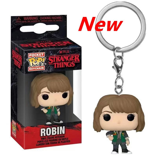 Funko Stranger Things ROBIN  Pocket Keychain - Stranger Things Funko Pops
