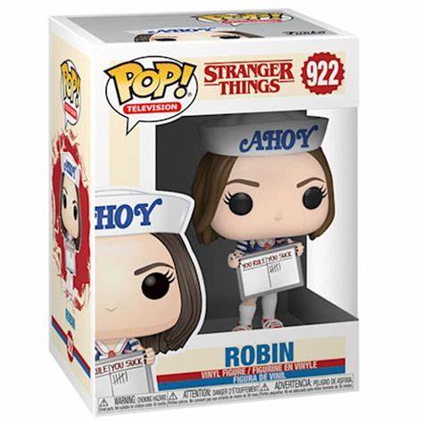 FUNKO POP STRANGER THINGS #922 ROBIN - Stranger Things Funko Pops