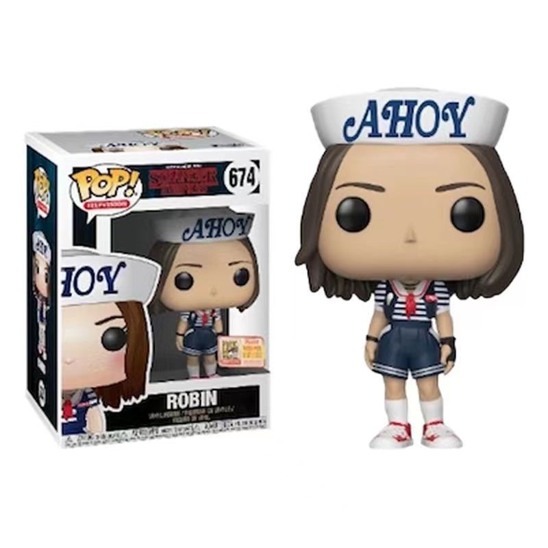 FUNKO POP STRANGER THINGS #674 ROBIN - Stranger Things Funko Pops