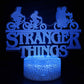 Stranger Things 3D Night Light - Stranger Things Funko Pops