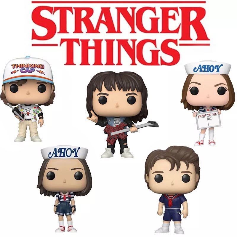 FUNKO POP STRANGER THINGS #424 DUSTIN WITH BROWN JACKET - Stranger Things Funko Pops